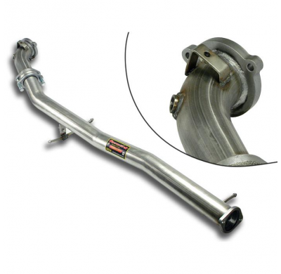 Turbo Downpipe Kit + Front Pipe(Replaces Oem Catalytic Converter) - Ford Focus Rs 2.5i Turbo (305 Cv) '09 -> Supersprint