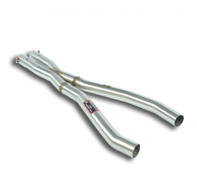 Tubo de conexión "X-Pipe" Sistema "Cat.-back" 100% de acero inoxidable, 2 x Ø65 mm CHEVROLET CAMARO SS 6.2i V8 (Coupè / Converti