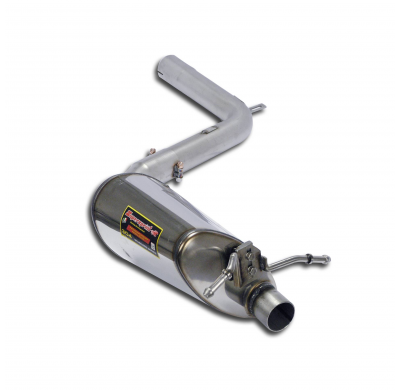 Silencioso trasero izquierdo  100% Stainless steel system for OEM rear bumper - (left side exit) - Full kit only MERCEDES C204 C