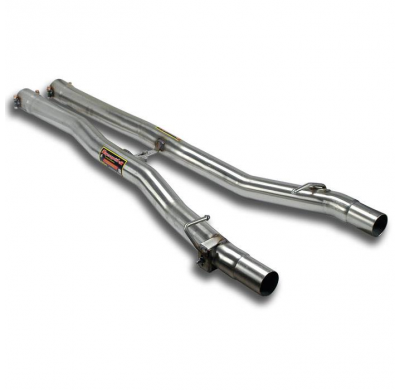 kit tubos centrales Derecho-izquierdo ALTERNATIVA: - Kit de silenciadores traseros para parachoques trasero "M5" - SOLO KIT COMP