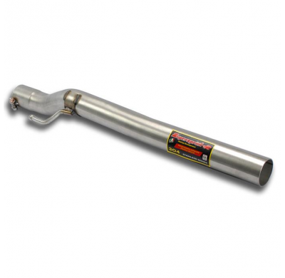 Tubo delantero Sistema 100% de acero inoxidable, sobredimensionado Ø57mm-> Ø55mm - Solo kit completo SEAT TOLEDO 1.2 TSi (85 CV