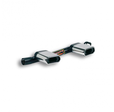 Cola De Escape Con Salida Central Ovalada 125x55 - Renault Megane Ii (3 Y 5 Puertas.) 2.0i 16v  '03 -> '09 Supersprint