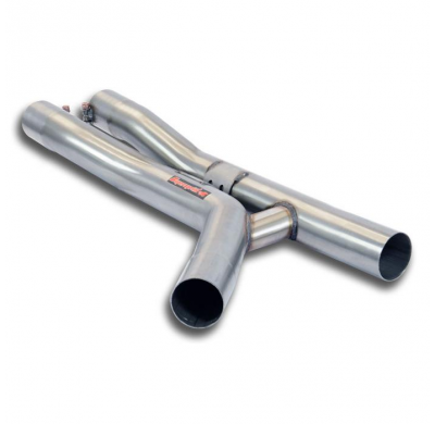 H-Pipe mid exhaust section Sistema de alto rendimiento 100% de acero inoxidable, compatible con los tubos traseros del BMW Motor