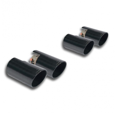 Colas de escape Derecha-Izquierda "Gun Metal Grey" - OO90 Sistema 100% de acero inoxidable - Solo kit completo BMW F87 M2 CS (S5