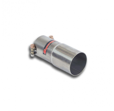 Sleeve pipe Escape trasero 100% de acero inoxidable, derecha e izquierda, 4 salidas. Es necesario recortar el parachoques traser