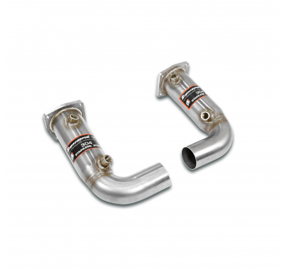 Tubo delantero Derecho-Izquierdo (Reemplaza catalizador) ALTERNATIVA: - Sistema 100% de acero inoxidable 2 x Ø65 mm - Cada compo