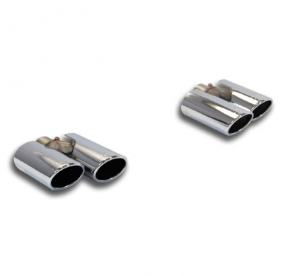 kit colas de escape Derecha-Izquierda 4 salidas 90x70 Kit de escape trasero 100% acero inoxidable, 4 salidas - Es necesario reco