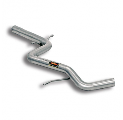 Tubo central alternative: - 100% Stainless steel system Right - Left Oversize Ø55mm - (REAR BUMPER MUST BE TRIMMED TO FIT)Full k