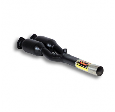 Silenciador delantero (sustituye al convertidor catalítico) Sistema 100% de acero inoxidable, sobredimensionado Ø65 mm - Solo ki