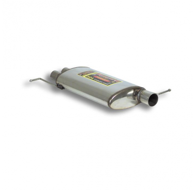 Silencioso central Sistema 100% de acero inoxidable, 2 x Ø60 mm -> 1 x Ø76 mm MERCEDES W163 ML 55 AMG '00 -> '05 Silencioso cent