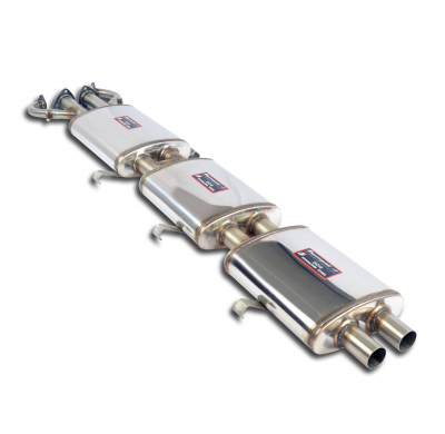 Delantero + Silencioso central derecho (3 Silenciosos) Disponible bajo pedido  100% Stainless steel system - Full kit only FERRA