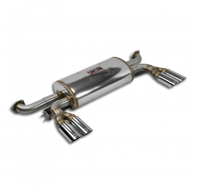 Escape trasero "Touring" derecho OO63 - izquierdo OO63. Disponible bajo pedido. Sistema 100% de acero inoxidable, sobredimension