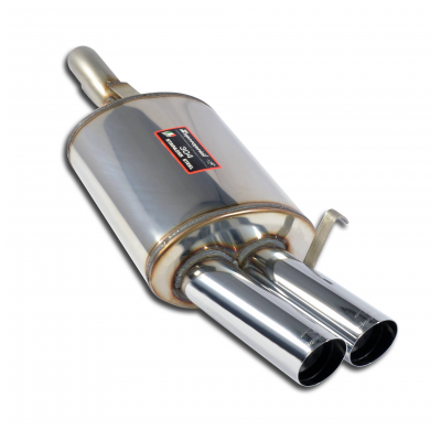 Silencioso trasero OO70 Sistema 100% de acero inoxidable VW GOLF II RALLYE 4x4 1.8 G60 '88 -> '91 Silencioso trasero OO70 SIN HO