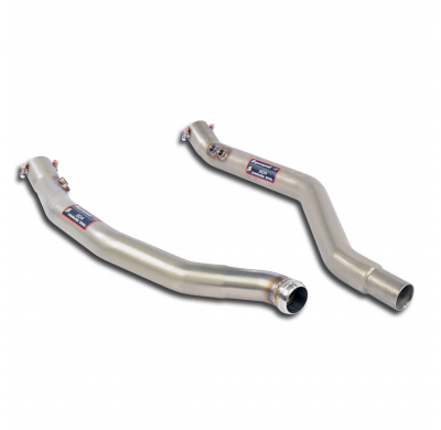 Tubos Delanteros Derecho-Izquierdo  (Reemplaza Catalizador Convertidor) - Mercedes W164 Ml 63 Amg V8 (M156 - 510 Cv) '06 -> Supe