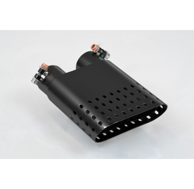 Escape trasero 140x60 "EVO" Sistema "Cat.-back" 100% de acero inoxidable MERCEDES 190E 2.3-16 (177 CV - 185 CV) '84 -> '88 Rear