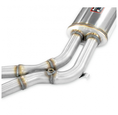 Front exhaust(LHD)(For OEM manifold) ALTERNATIVA: MERCEDES W201 190 E 3.2 AMG (234 CV) '87 -> '93 Front exhaust(LHD)(For OEM man