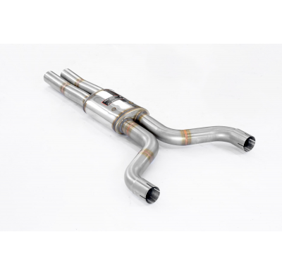 Front exhaust Sistema 100% de acero inoxidable, 2 x Ø65 mm MERCEDES C126 500/560 SEC (For M157 5.5L V8 Twin Turbo engine convers