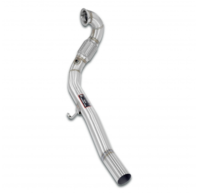 Turbo downpipe kit (Reemplaza catalizador) Sistema 100% acero inoxidable, tamaño grande Ø76 mm - Ø70 mm VW GOLF VII GTI "Perfor