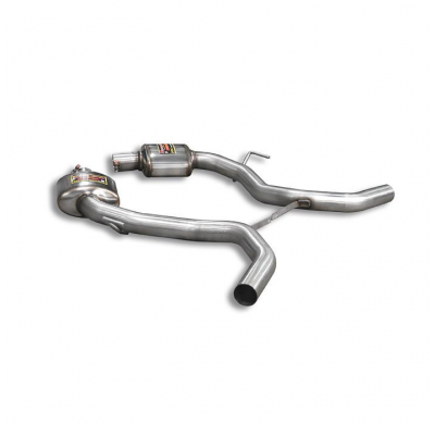 Escape Central Derecho-Izquierdo  - Mercedes R230 Sl 500 / 550 V8 (4v) '06 ->'07 Supersprint