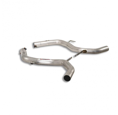 Tubo Central Derecho-Izquierdo - Mercedes R230 Sl 500 / 550 V8 (4v) '06 ->'07 Supersprint