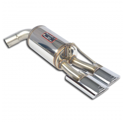 Silencioso trasero derecho 120x80 Sistema Cat-back 100% de acero inoxidable - 2 x Ø70 mm MERCEDES C215 CL 600 V12 Bi-turbo (500