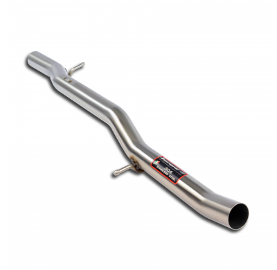 Tubo Central  Sistema 100% de acero inoxidable, tamaño extragrande Ø65 mm AUDI TT Mk1 QUATTRO Coupé 3.2i VR6 (250 CV) '03 -> '06