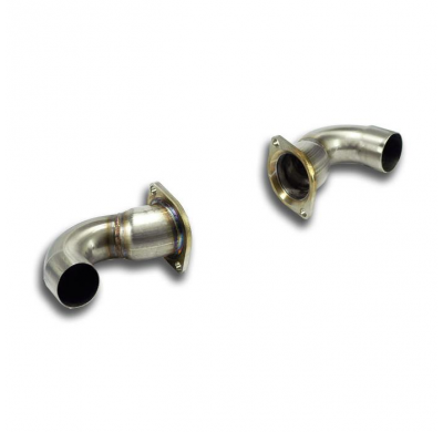 Kit de mangueras de conexión Right-Izquierdo ALTERNATIVA:Sistema "Turbo-back" con colas de escape "triple-round" PORSCHE 997 Tur