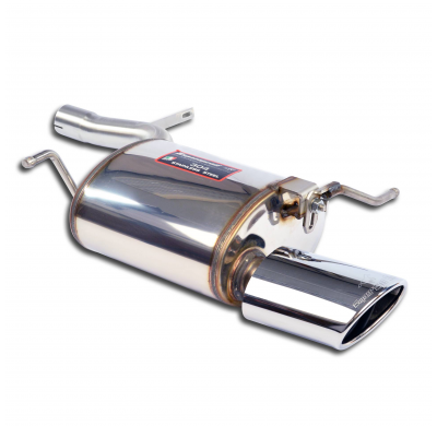 Silencioso trasero izquierdo 120x80 Sistema de competición 100% acero inoxidable, 2 x Ø60 mm MERCEDES R171 SLK 350 V6 (M272 - 30