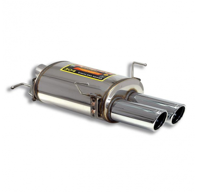Silencioso trasero izquierdo OO90 ALTERNATIVA:Sistema 100% Acero Inox para colectores OEM BMW E60 (Sedan) M5 5.0i V10 '05 -> Sil