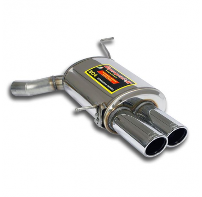 Silencioso trasero derecho OO90  ALTERNATIVA:Sistema 100% Acero Inox para colectores OEM BMW E64 Cabrio M6 5.0i V10 ' 05 -> Sile