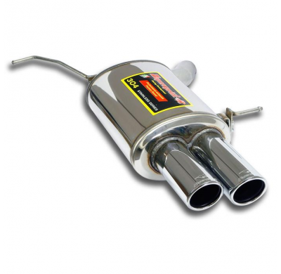 Silencioso trasero izquierdo OO90 ALTERNATIVA:Sistema 100% Acero Inox para colectores OEM BMW E64 Cabrio M6 5.0i V10 ' 05 -> Sil