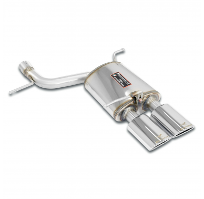 Silencioso trasero derecho 120x80 ALTERNATIVA:Silenciosos traseros para paragolpes AMG con difusor 55 AMG MERCEDES R172 SLK 200