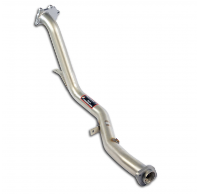 Downpipe Ø63,5mm se monta con tubo central OEM (Reemplaza catalizador)  Kit de tubo de bajada Ø63,5 mm (eliminación del cataliza