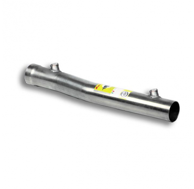 Tubo anterior Para soldar  Sistema 100% Acero Inox tamaño grande Ø63mm, Recomendado para coches modificados SEAT LEON 1.8i Turbo