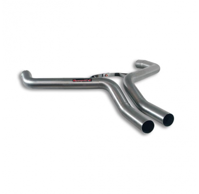 Kit Tubos Centrales Derecho-Izquierdo (Reemplaza Escape Central Oem). - Range Rover L322 4.2i V8 Supercharged (Motor Ford -