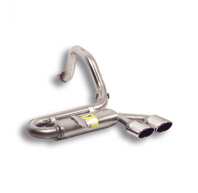 Rear Exhaust Left 120 X 80 - Corvette C5 5.7i V8 '01 -> '03 Supersprint