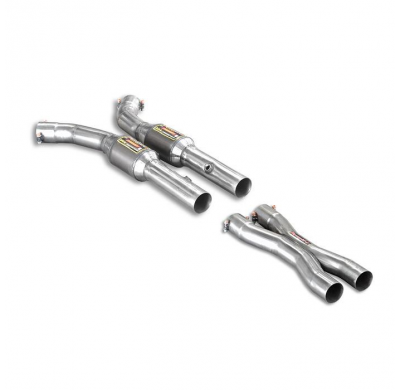 Escape Delantero "X" Con Catalizador Metalico  - Corvette Z06 7.0i V8 Supersprint