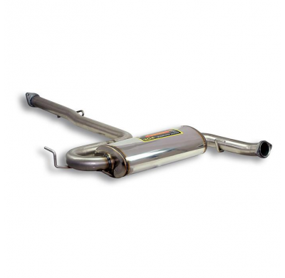 Escape Central Acero Inox - Alfa Romeo Gtv 2.0 16v Twin Spark (150 Cv) '95  -> '05 Supersprint