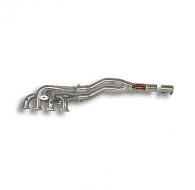 Colectores (Volante a La Izquierda) Acero Inox Para Catalizador Oem  - Bmw E46 318ci (M43 - 1.9i) '99 -> '00 Supersprint