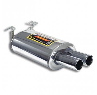 Rear Exhaust Oo76(for M - Technik Diffuser, Twin Outlet) - Bmw E39 Touring 520i / 523i / 528i  9/'98 -> '00 Supersprint