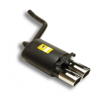 Escape Trasero Ovalado 95x75 - Mercedes W201 190 E 1.8 -> ' 91 Supersprint