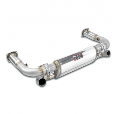 Silencioso trasero Derecho-Izquierdo "Sport" (replace the OEM catalytic converter) Sistema de escape deportivo: compatible con l