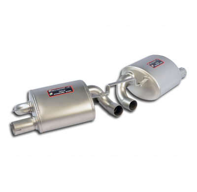 Escape Trasero Derecho-Izquierdo "Power Loop" - Porsche 987 Cayman S 3.4i (320 Cv) 2009 -> 2012 Supersprint