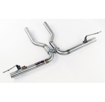 Tubo Trasero Derecho-Izquierdo (Anula Silencioso)  - Porsche 957 Cayenne Turbo S 4.8i V8 (550 Cv) 2007 -> 2010 Supersprint