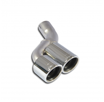 Kit Tubo Conexión Derecho + Colas De Escape Oo90 - Porsche 997 Carrera S 3.8i (385 Cv) '09 -> '12 Supersprint