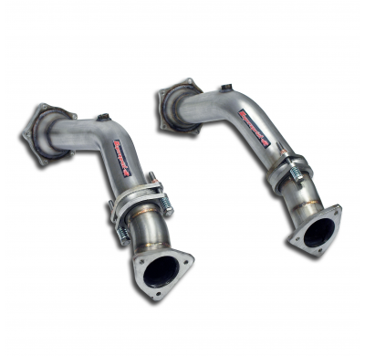 Tubos Turbo Derecho-Izquierdo (Reemplaza Pre-Catalizador) - Porsche 955 Cayenne Turbo S 4.5i V8 (521 Cv)  '05 -> '06 Supersprint