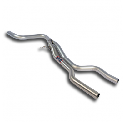 Kit Tubo Central "Y-Pipe"  - Vw Touareg 3.0 Tdi V6 (204 Cv Cjma/239 Cv Cnrb/245 Cv Crca) 2010 -> 2013 Supersprint
