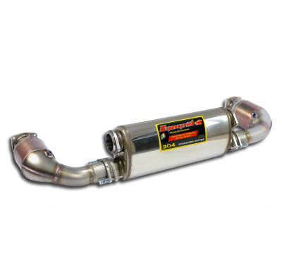 Escape Trasero Derecho-Izquierdo "Sport" + Catalizador Metalico  - Porsche 997 Turbo 3.6 (480 Cv) '06 -> '09 Supersprint