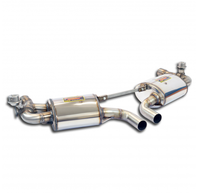 Escape Trasero Derecho-Izquierdo Con Válvulas  - Porsche 981 Boxster Spyder 3.8i (375 Cv) 2015 -> 2016 (With Valve) Superspr