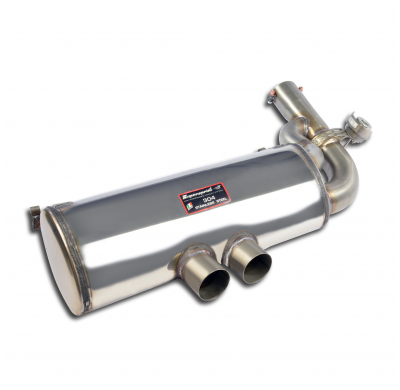 Escape Trasero Con Válvula  - Porsche 718 Cayman 2.0i Turbo (300 Cv) 2016 -> (With Valve) Supersprint